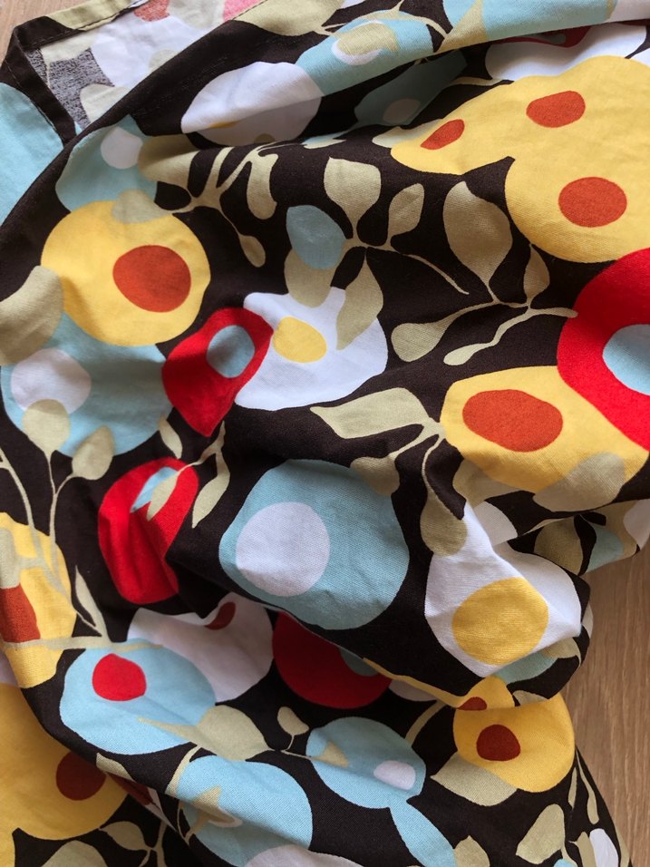 Mycey markaÇiçek Desenli Çok Renkli emzirme Önlüğü - Görsel 3