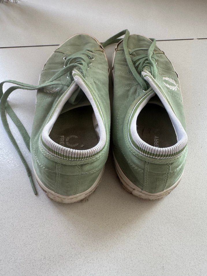 Fred perry 42 yeşil erkek ayakkabı - Görsel 5