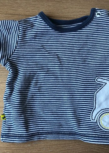 Erkek bebek 1-3 ay Mothercare body ve tshirt - Görsel 2