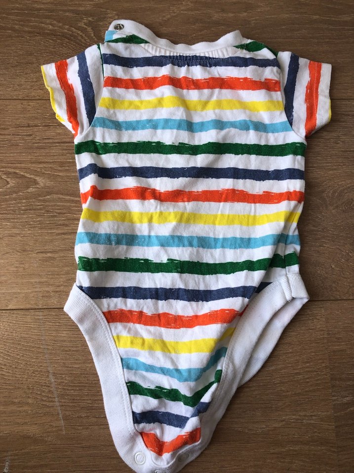 Erkek bebek 1-3 ay Mothercare body ve tshirt - Görsel 5