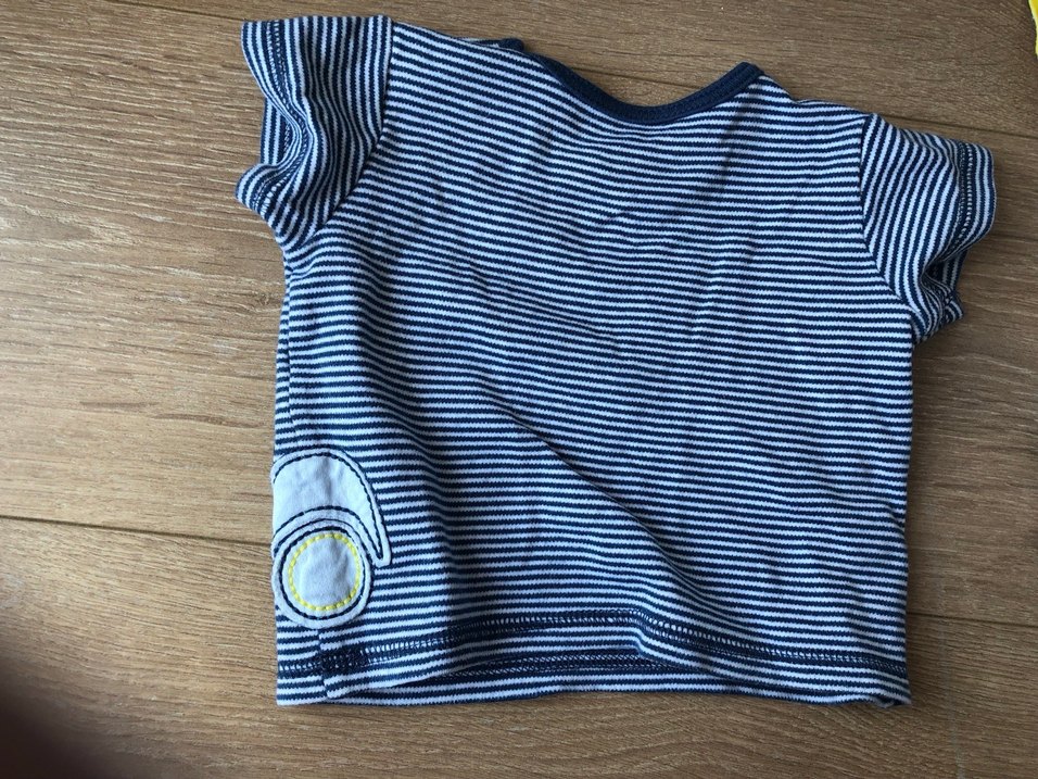 Erkek bebek 1-3 ay Mothercare body ve tshirt - Görsel 3