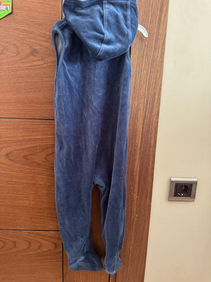 Mothercare Lacivert erkek bebek salopet - Görsel 3