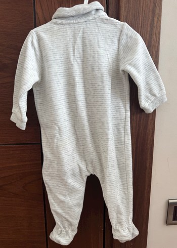 Chicco unisex 6 ay kadife tulum - Görsel 4