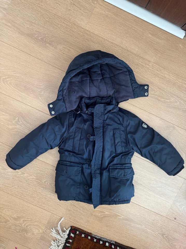 Erkek bebek 18 ay lacivert mont - Görsel 3