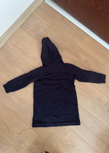 Lacoste siyah 4 yaş kapşonlusweat elbise - Görsel 2