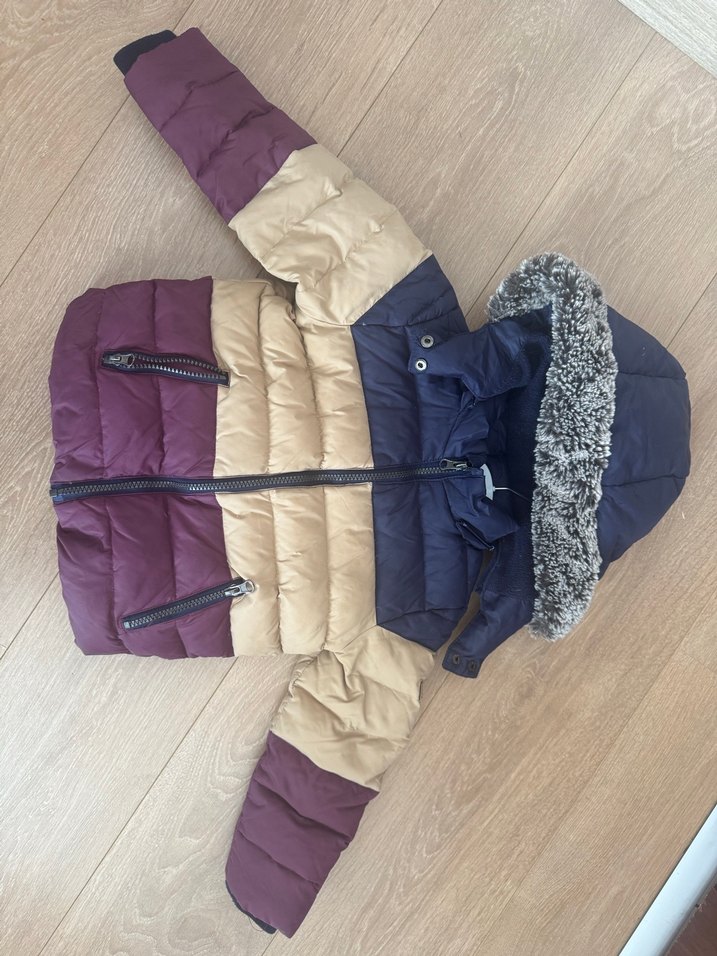 My chicco kuş tüyü unisex çocuk kaban - Görsel 2