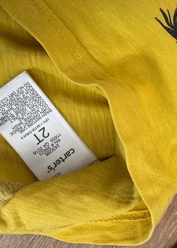 Carters 2 yaş erkek çocuk ev içi tshirt - Görsel 4