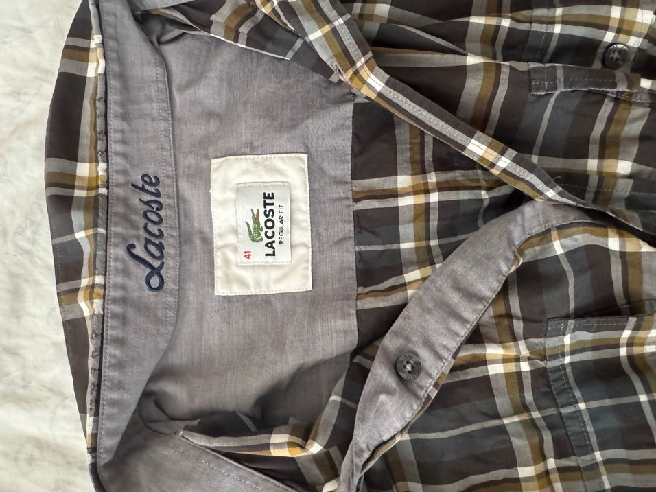 Lacoste erkek 41 no gömlek - Görsel 4