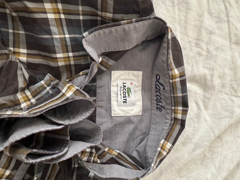 Lacoste erkek 41 no gömlek - Görsel 5