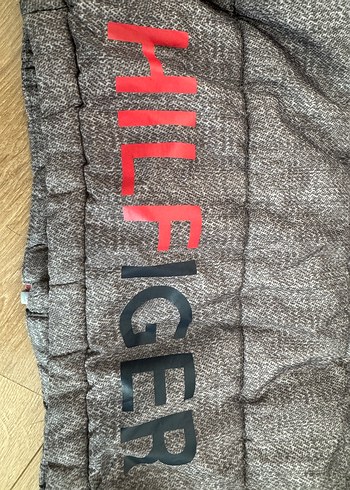 Tommy Hilfiger Erkek Çocuk Gri Fermuarlı Mont - Görsel 5