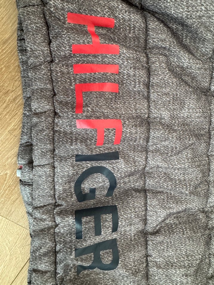 Tommy Hilfiger Erkek Çocuk Gri Fermuarlı Mont - Görsel 5