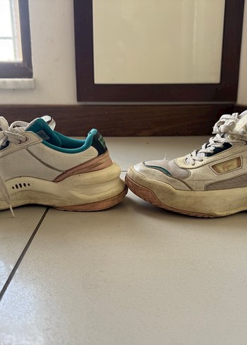 Beyaz Lacoste 38  Kadın Spor Ayakkabı - Görsel 3