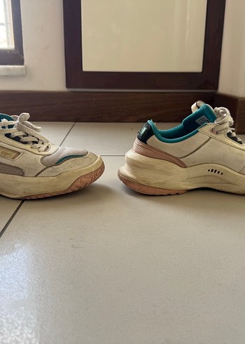 Beyaz Lacoste 38  Kadın Spor Ayakkabı - Görsel 2