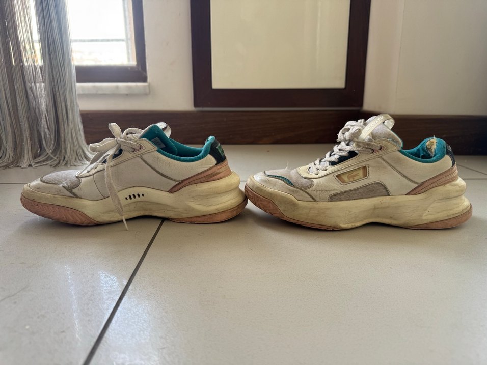 Beyaz Lacoste 38  Kadın Spor Ayakkabı - Görsel 3