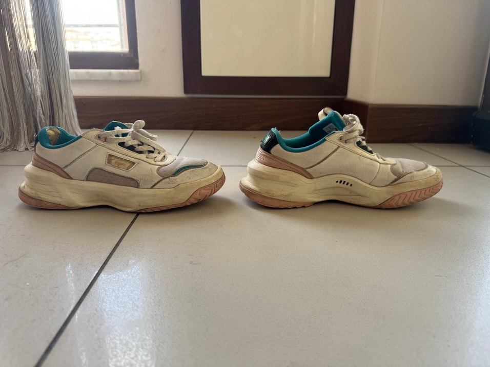 Beyaz Lacoste 38  Kadın Spor Ayakkabı - Görsel 2