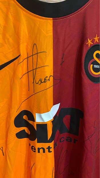 Nike Orjinal ıslak imzalı Galatasaray forması