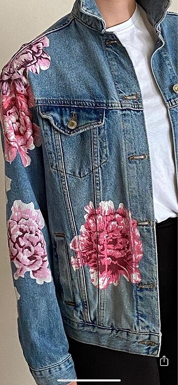 diğer Beden Zara model tasarım kot ceket