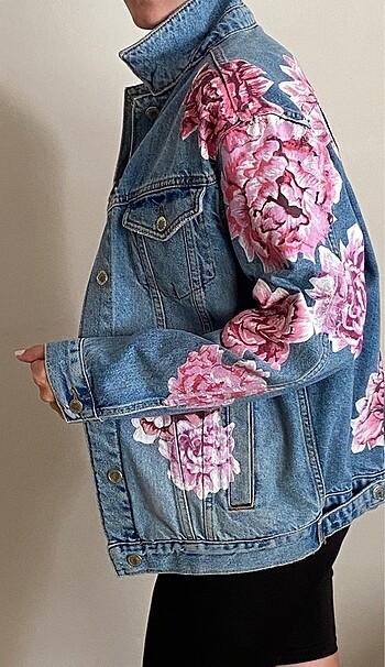 Zara model tasarım kot ceket