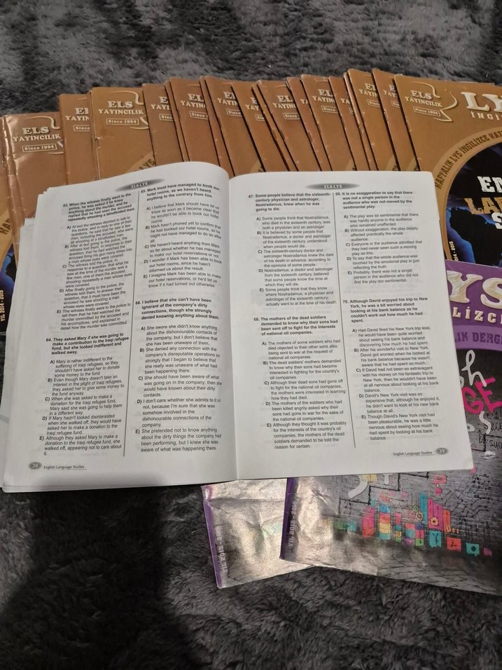 LYS İngilizce Dil ve Anlatım Kitapları - Görsel 4