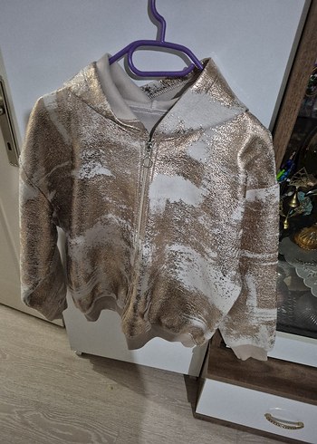 Kapüşonlu Fermuarlı Sweatshirt - Görsel 7