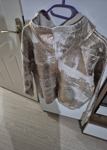 Kapüşonlu Fermuarlı Sweatshirt - Görsel 4