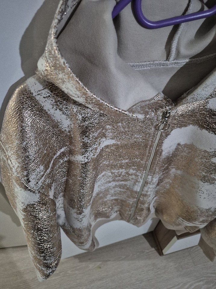 Kapüşonlu Fermuarlı Sweatshirt - Görsel 2