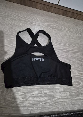 Siyah Mini Spor Sütyeni - Görsel 4