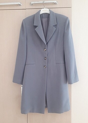 Vintage ceket , uzun blazer ceket