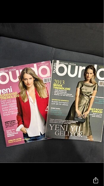 Burda dikiş dergiler