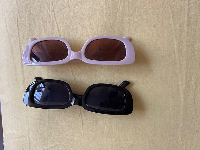  Beden 2li Unisex Dikdörtgen Güneş Gözlüğü