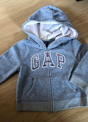 diğer Beden GAP kız çocuk 3 yaş polar kapüşonlu sweatshirt