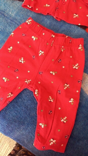 3 Ay Beden KIZ BEBEK PIJAMA TAKIMI