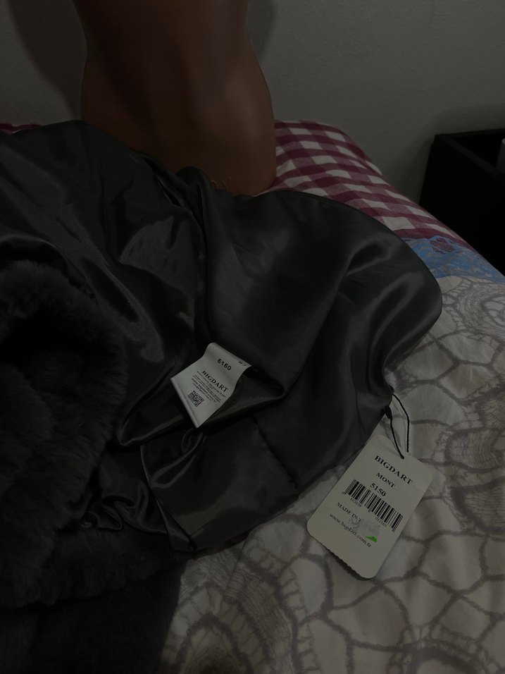 ETİKETLİ PELUŞ MONT - Görsel 4