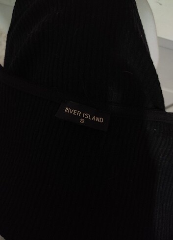 River Island UZUN KOLLU CROP