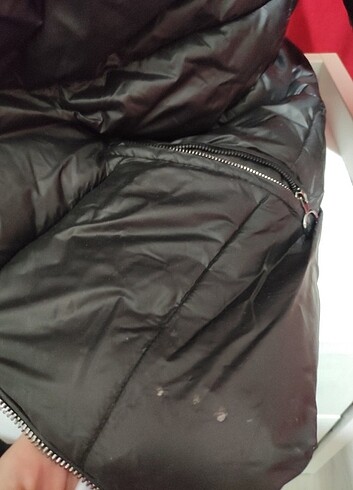 SİYAH KAZ TÜYÜ MONT - Görsel 5