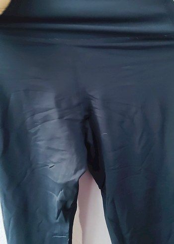 addax s lacivert Kadın Spor Tayt Midi Boy - Görsel 5