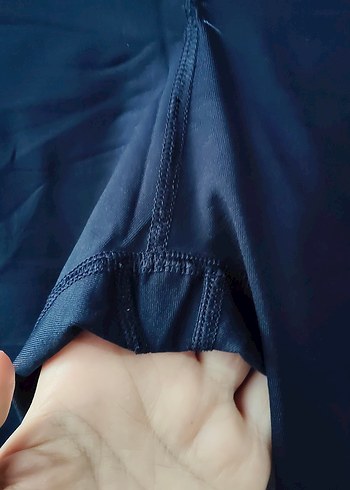 addax s lacivert Kadın Spor Tayt Midi Boy - Görsel 3