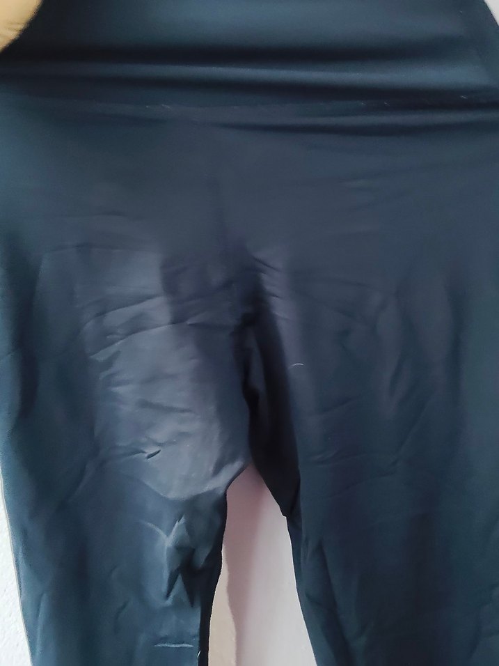 addax s lacivert Kadın Spor Tayt Midi Boy - Görsel 5