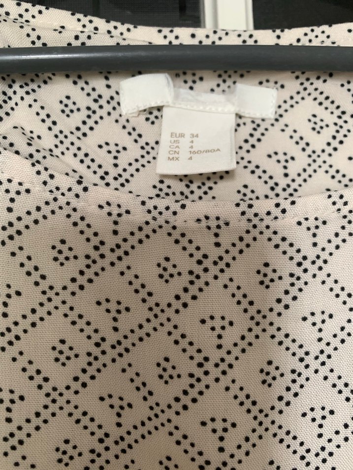 Bej Bohem Elbise - Görsel 4