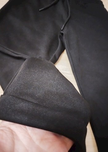 Siyah Rahat Kesim erkek Eşofman Altı - Görsel 4
