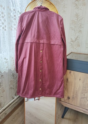 Uzun  Düğmeli Kadın Tunik - Görsel 5