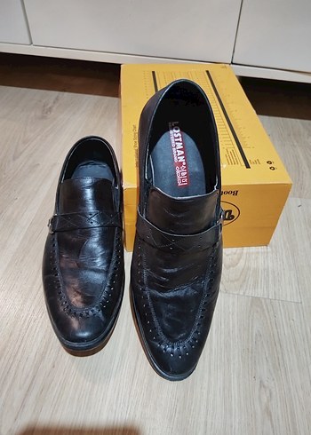 Klasik Siyah Tokalı Erkek Ayakkabı - Görsel 3