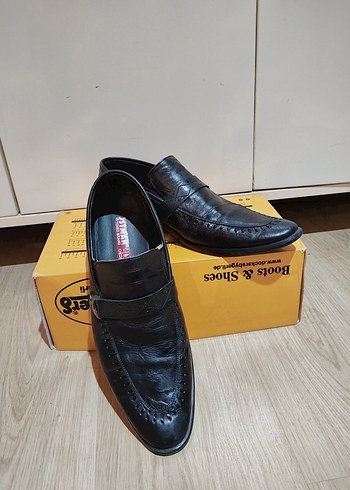 Klasik Siyah Tokalı Erkek Ayakkabı - Görsel 2