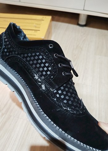 lacivert Ekose Erkek Klasik Ayakkabı - Görsel 6