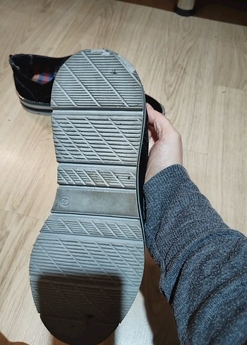 lacivert Ekose Erkek Klasik Ayakkabı - Görsel 7