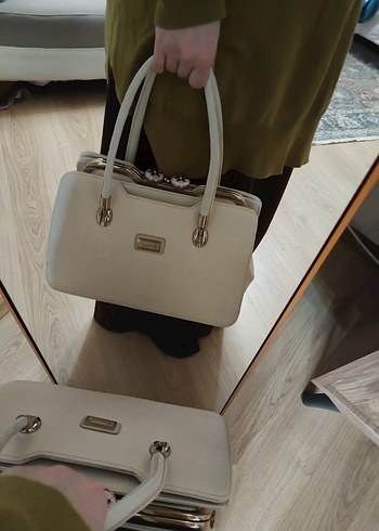 Elegant Deri Kadın Çanta - Görsel 5