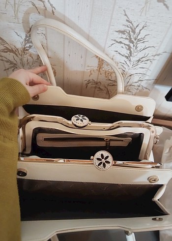 Elegant Deri Kadın Çanta - Görsel 3