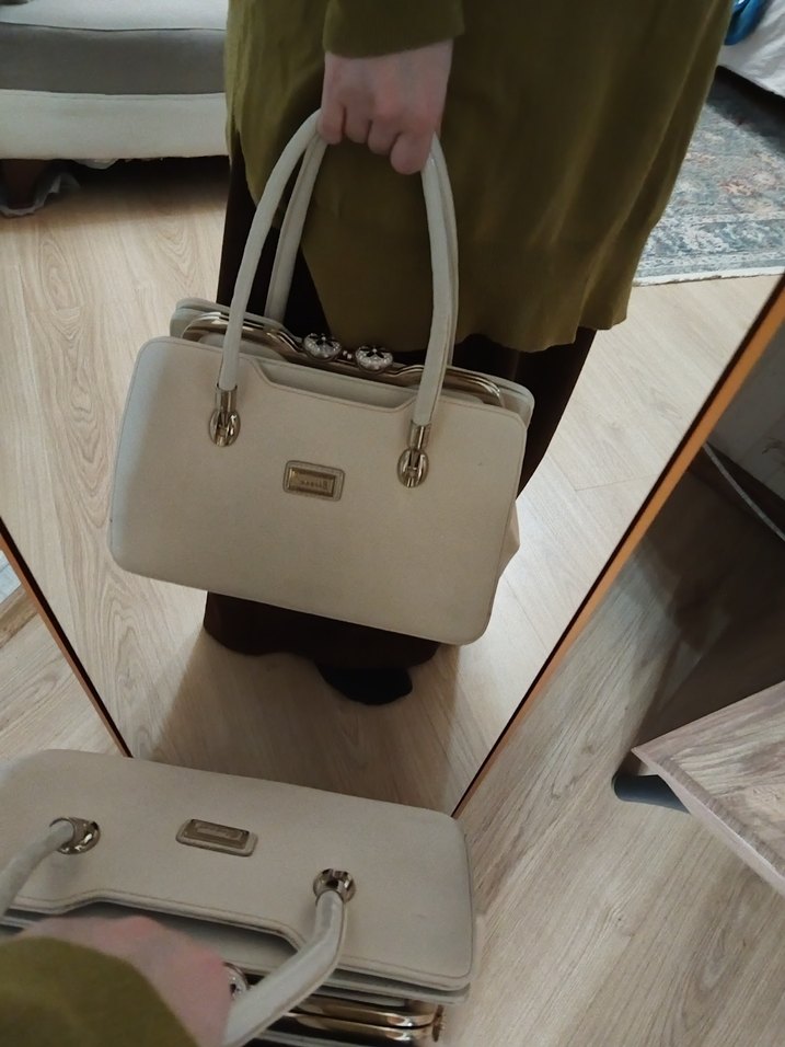 Elegant Deri Kadın Çanta - Görsel 5