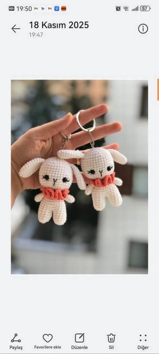 Amigirumi anahtarlık - Görsel 2