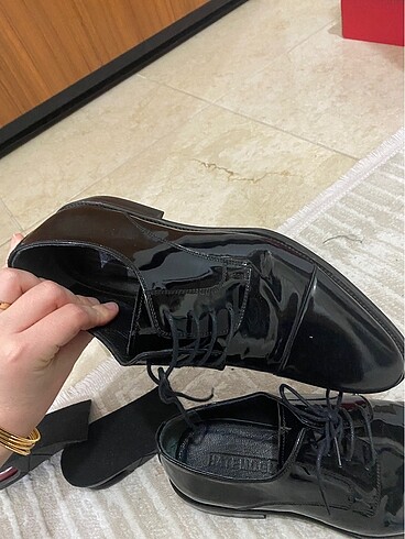 41 Beden siyah Renk Rugan Damat Ayakkabısı